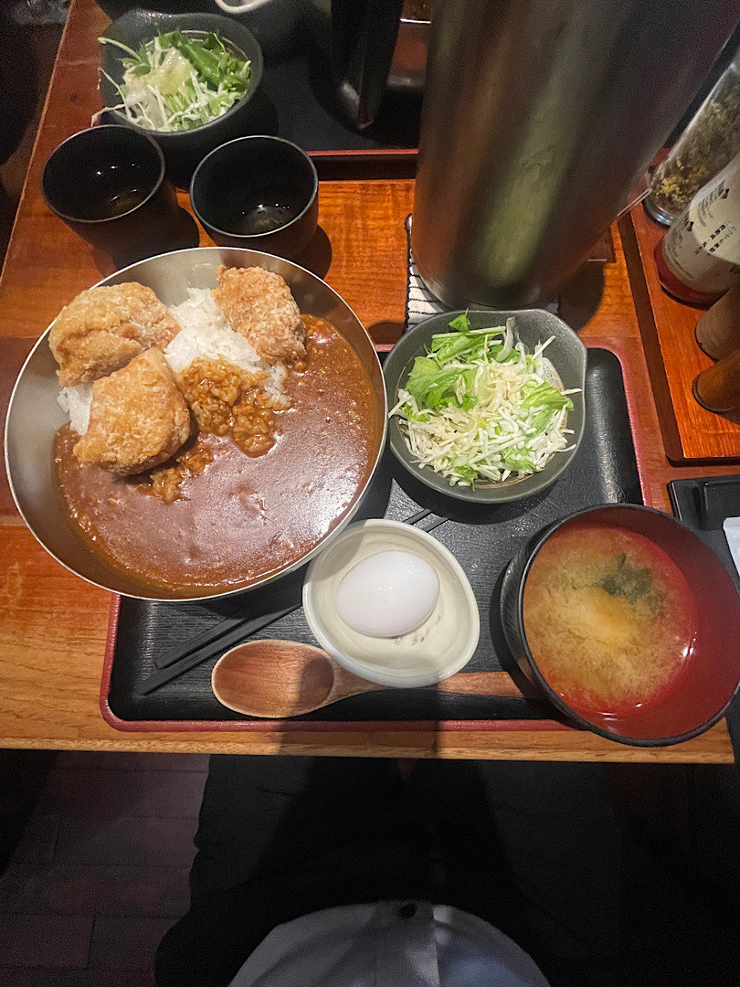 ふくの鳥の「鳥屋のカレーラース」