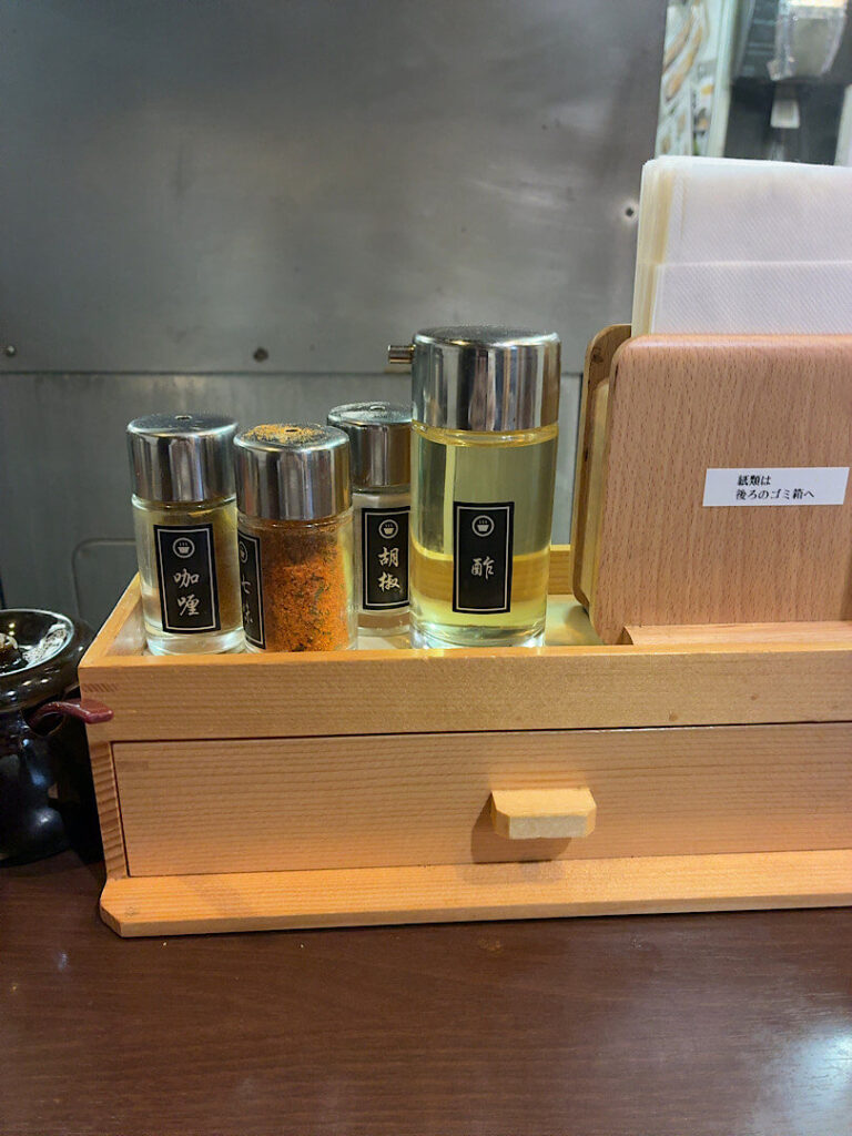 つけめん102のオプション