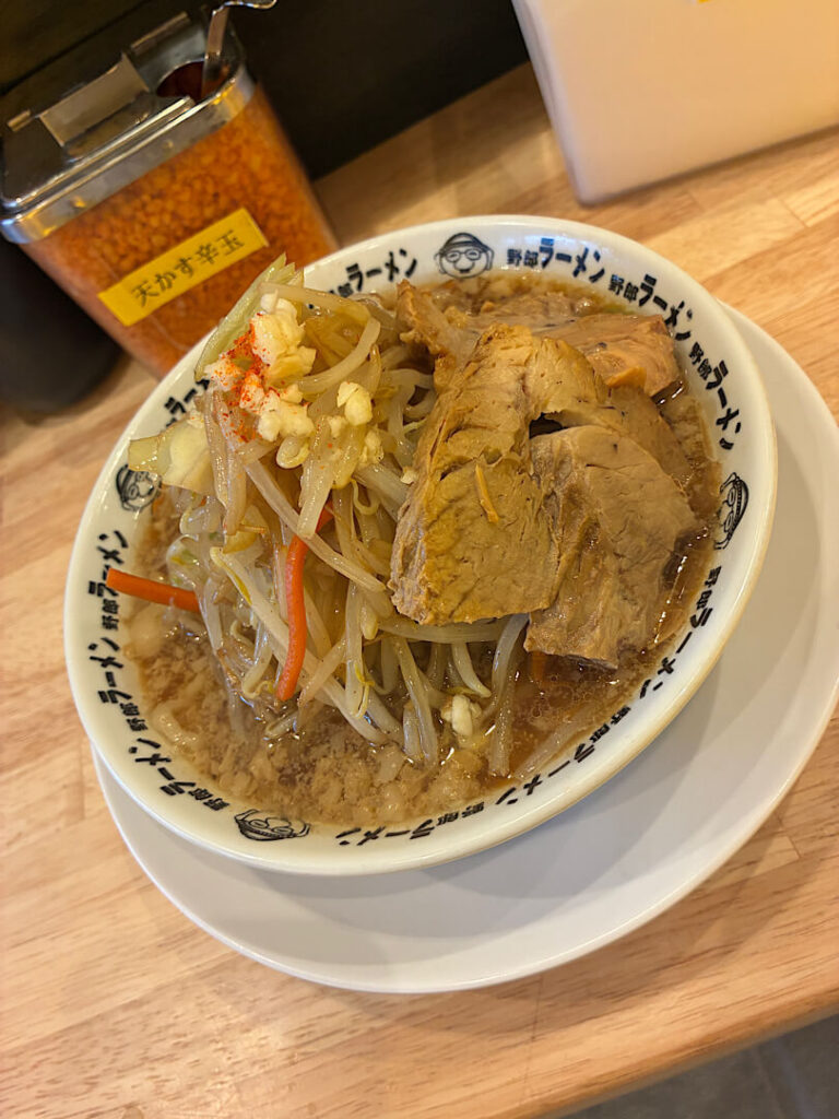 注文した、元祖野郎